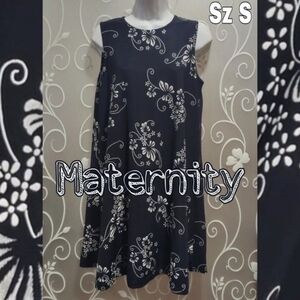 WOMENS FLORAL MATERNITY DRESS SIZE S